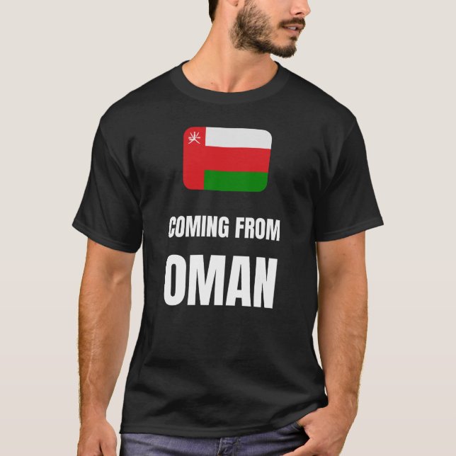 Camiseta Vindo de Omã (Frente)