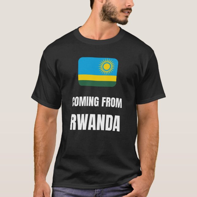 Camiseta Vindo de Ruanda (Frente)