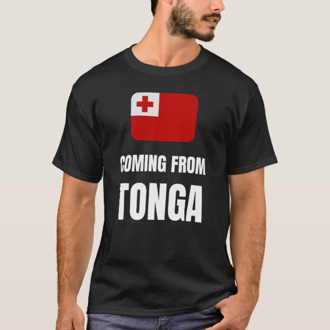 Camiseta Vindo de Tonga (Frente)