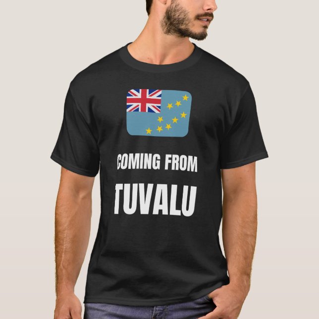 Camiseta Vindo de Tuvalu (Frente)