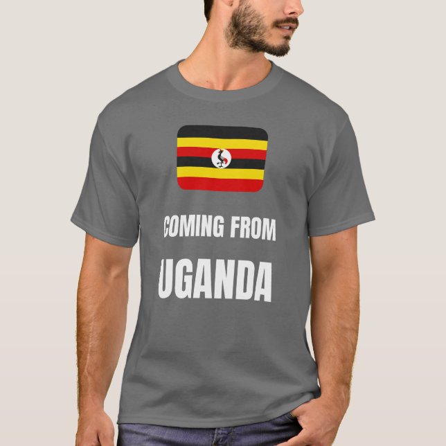 Camiseta Vindo de Uganda (Frente)