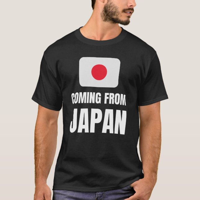 Camiseta Vindo do Japão (Frente)