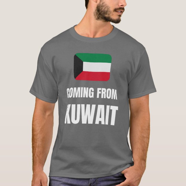 Camiseta Vindo do Kuwait (Frente)