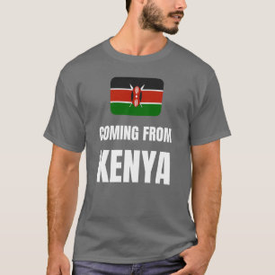 Camiseta Vindo do Quênia