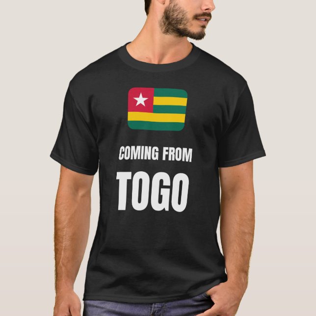Camiseta Vindo do Togo (Frente)
