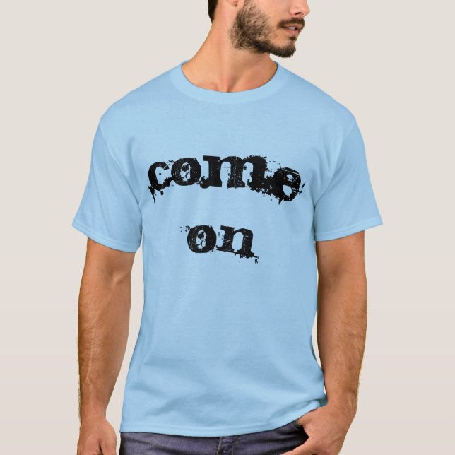 Camiseta Vindo em homens do t-shirt (Frente)