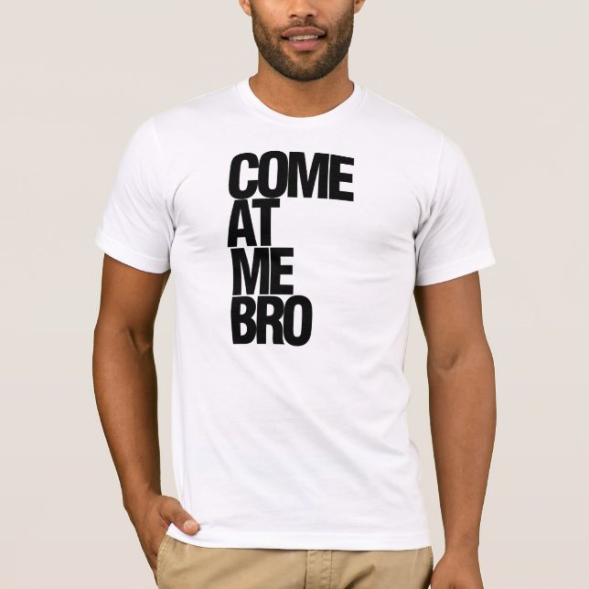Camiseta Vindo em mim, bruh (Frente)
