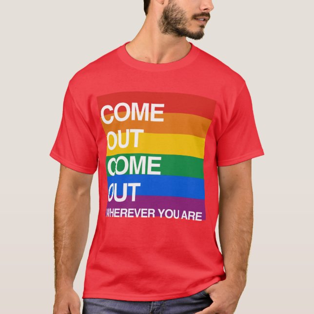 CAMISETA VINDO SAÍDO PARA FORA ONDE QUER QUE VOCÊ É (Frente)