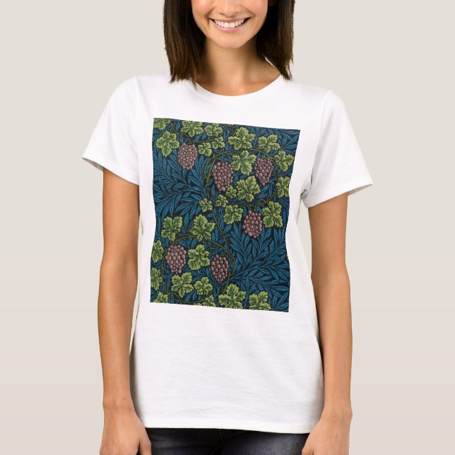 Camiseta Vine Pattern, William Morris (Frente)