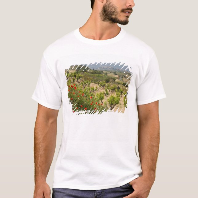 Camiseta Vineyards próximo de Laguardia, capital de La Rioj (Frente)