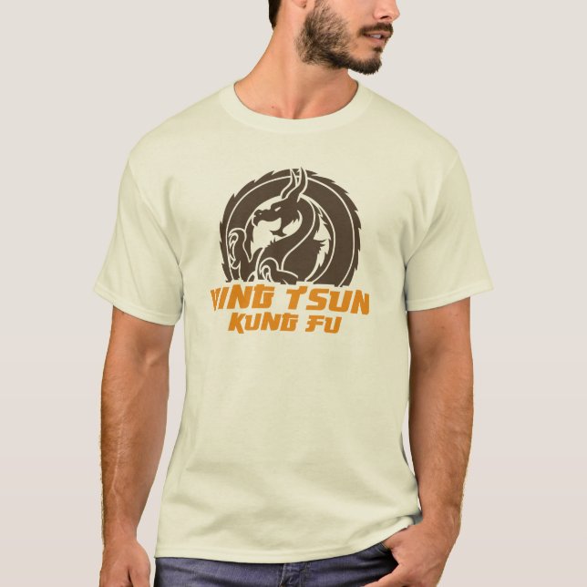 Camiseta Ving Tsun Kung Fu Dragon 2c (Frente)