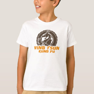 Camiseta Ving Tsun Kung Fu Dragon Kids 2c/