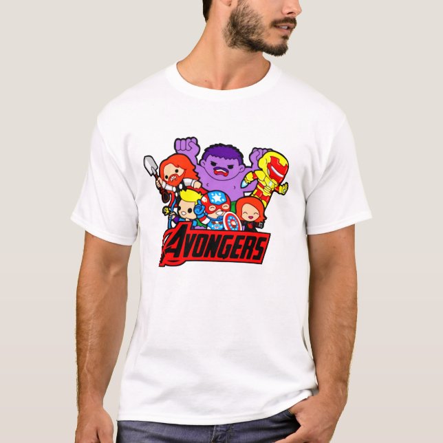 Camiseta Vingadores (Frente)