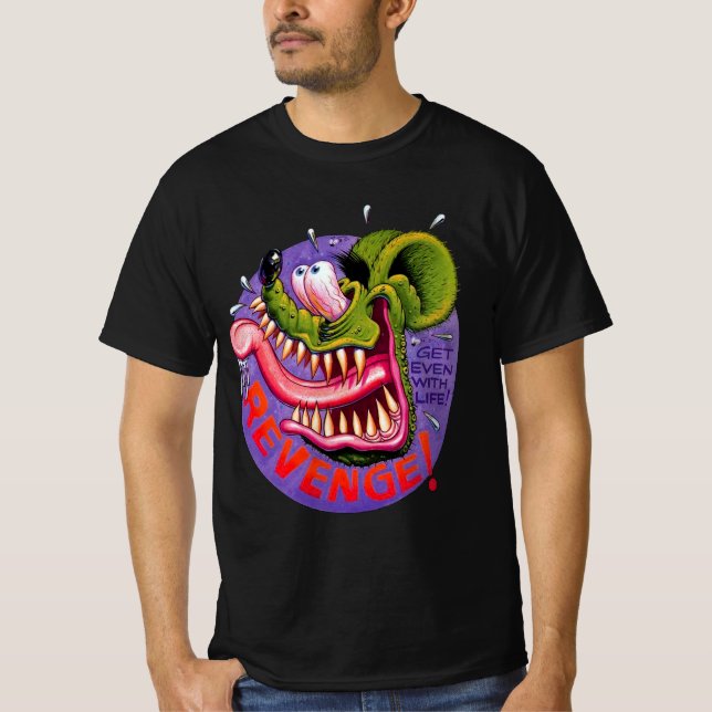 Camiseta Vingança Rat Fink! (Frente)