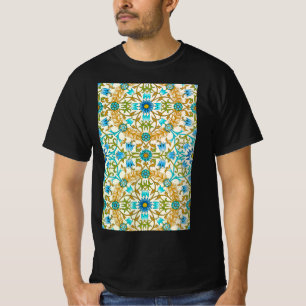 Camiseta Vinha por William Morris, Arte Têxtil Vintage