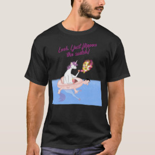 Camiseta Vinhas engraçadas hipster Unicorna
