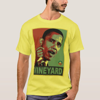 Camiseta Vinhedo de Obama (com do slogan parte traseira