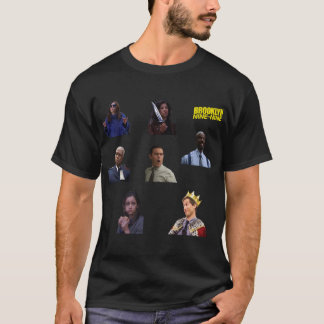 Camiseta Vinheta adesivo do Brooklyn 99