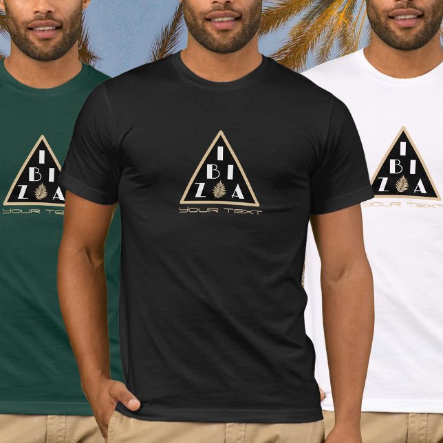 Camiseta Vinheta branca preto moderna do logótipo da Espanh (Criador carregado)