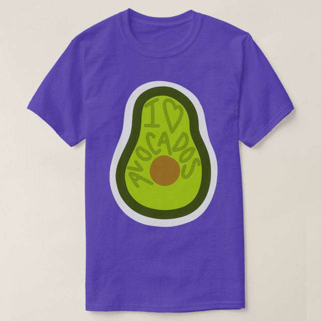 Camiseta vinheta Clássica do Vocado (Frente do Design)