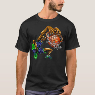 Camiseta Vinheta de basquete de atirador ativo 4