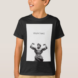 Camiseta Vinheta de Duro de Trabalho1