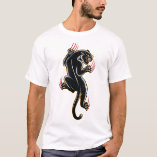 Camiseta Vinheta de ilustração tradicional do pano de tatua