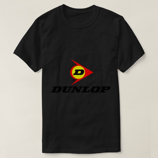 Camiseta Vinheta de pneus Dunlop (Frente do Design)
