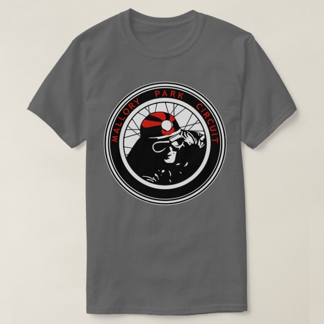Camiseta Vinheta do Circuito de Mallory Park (Frente do Design)