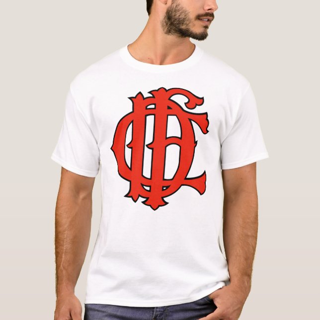 Camiseta Vinheta do LOGOTIPO CFD CHICAGO FIRE (Frente)