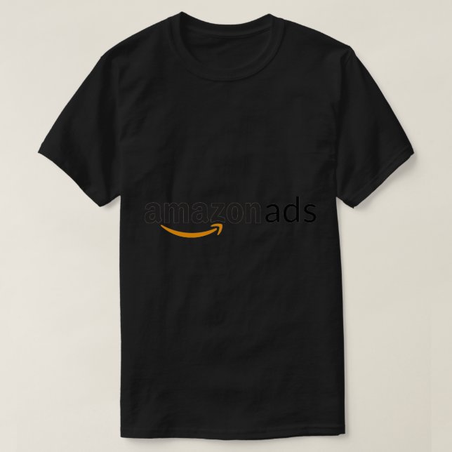 Camiseta Vinheta do logotipo para anúncios amazônicos (Frente do Design)