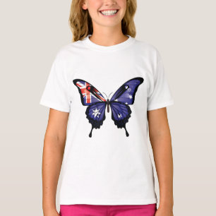 Camiseta Vinheta Indicadora da Borboleta