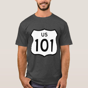 Camiseta Vinheta Rota 101 dos EUA