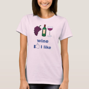 Camiseta Vinho