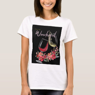 CAMISETA VINHO