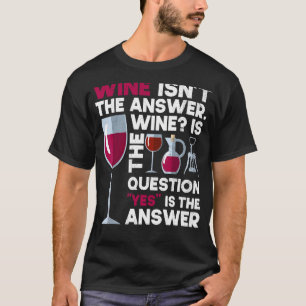 Camiseta Vinho Álcool Bebendo Vinho Vinho Vidro Gama Garraf