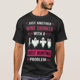 Camiseta Vinho Bebê Fantasma Caçador Fantasma Paranormal