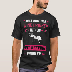Camiseta Vinho Bebê Formigas Mantendo Ants Myrmecology Myrm