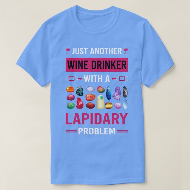 Camiseta Vinho Bebê Lapidarista (Frente do Design)
