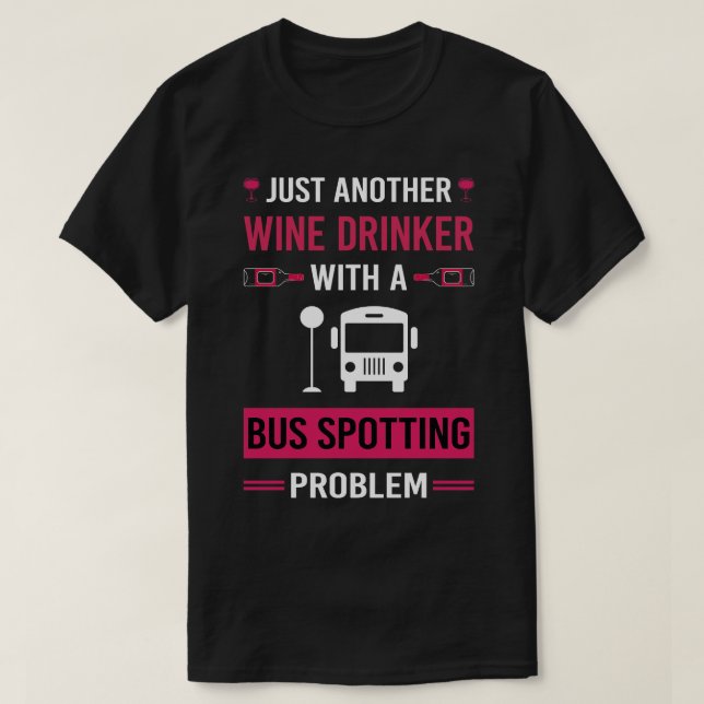 Camiseta Vinho Bebida Spotter (Frente do Design)