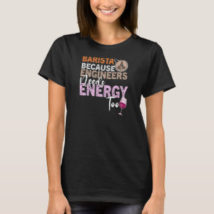 Camiseta Vinho Café, Cota Barista Vinho Legal Café