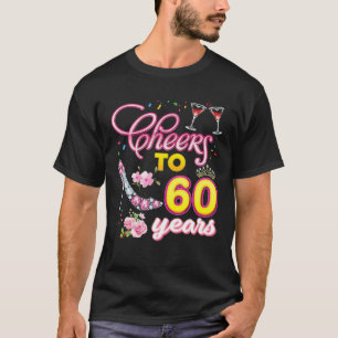 Camiseta Vinho De 60 Anos De Idade 60O Diamante De Anivers