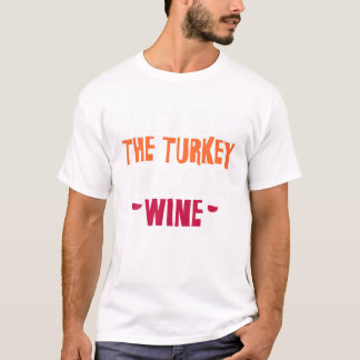 Camiseta Vinho de Ação de Graças na Turquia
