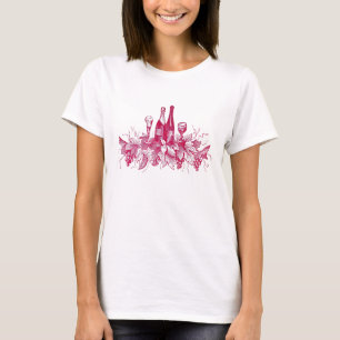 Camiseta Vinho do vintage
