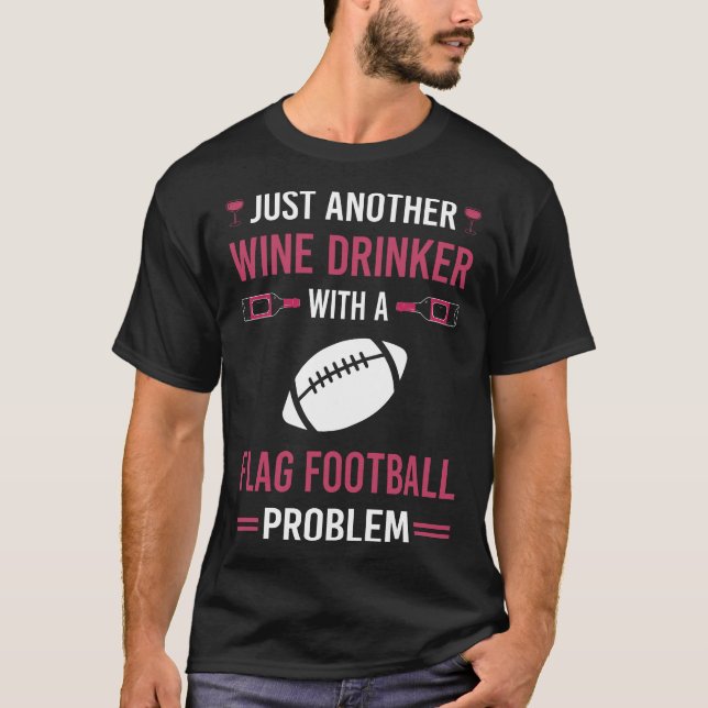 Camiseta Vinho Drinker Futebol (Frente)
