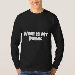 Camiseta Vinho É Minha Bebida