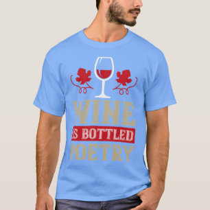 Camiseta Vinho É Poesia Engarrafada