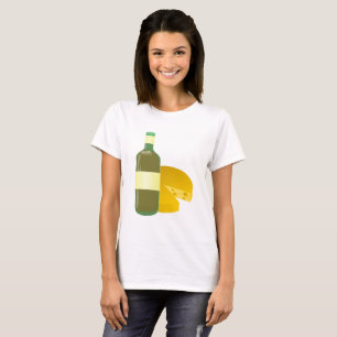 Camiseta Vinho e Queijo
