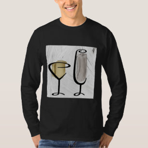 Camiseta Vinho E Tinta Iii