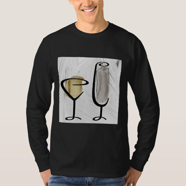 Camiseta Vinho E Tinta Iii (Frente)